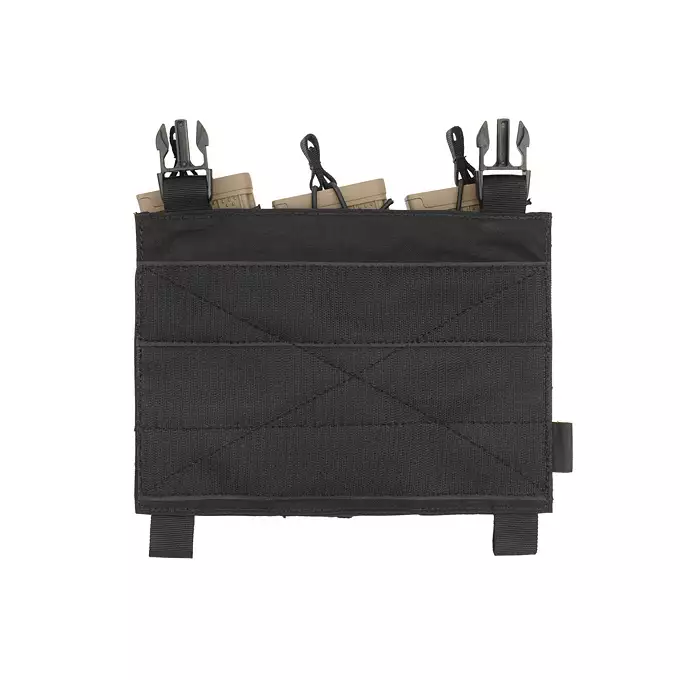 [Zestaw] Buckle Up Assault Plate Carrier Cummerbund - Black [8FIELDS PREMIUM] + Buckle Up potrójna ładownica na magazynki 5.56 - Black + Szturmowy panel na plecy Mod.2 - Black [8FIELDS PREMIUM]