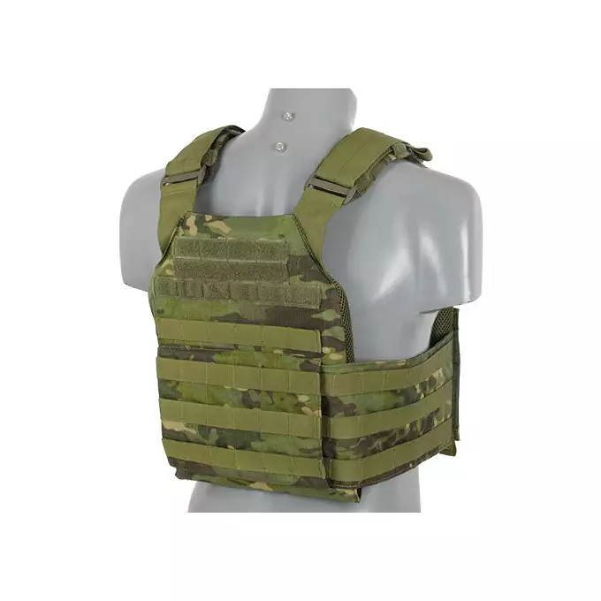 [Zestaw] Buckle Up Plate Carrier Cummerbund - Multicam Tropic [8FIELDS PREMIUM] + Buckle Up potrójna ładownica AK47/AKM - Multicam Tropic [8FIELDS PREMIUM] + Szturmowy panel na plecy Mod.2 - Multicam Tropic [8FIELDS PREMIUM]