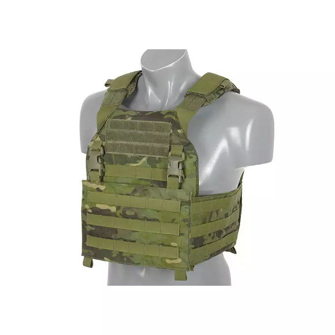 [Zestaw] Buckle Up Plate Carrier Cummerbund - Multicam Tropic [8FIELDS PREMIUM] + Buckle Up potrójna ładownica 5.56 - Multicam Tropic [8FIELDS PREMIUM] + Szturmowy panel na plecy Mod.2 - Multicam Tropic [8FIELDS PREMIUM]