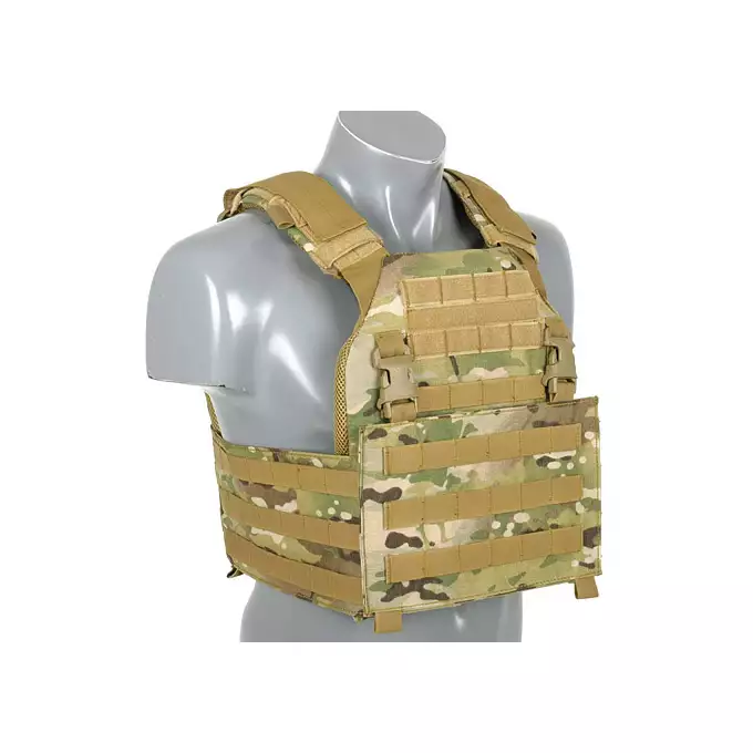 [Zestaw] Buckle Up Plate Carrier Cummerbund - Multicam [8FIELDS PREMIUM] + Buckle Up potrójna ładownica AK47/AKM - Multicam [8FIELDS PREMIUM] + Szturmowy panel na plecy Mod.2 - Multicam [8FIELDS PREMIUM]