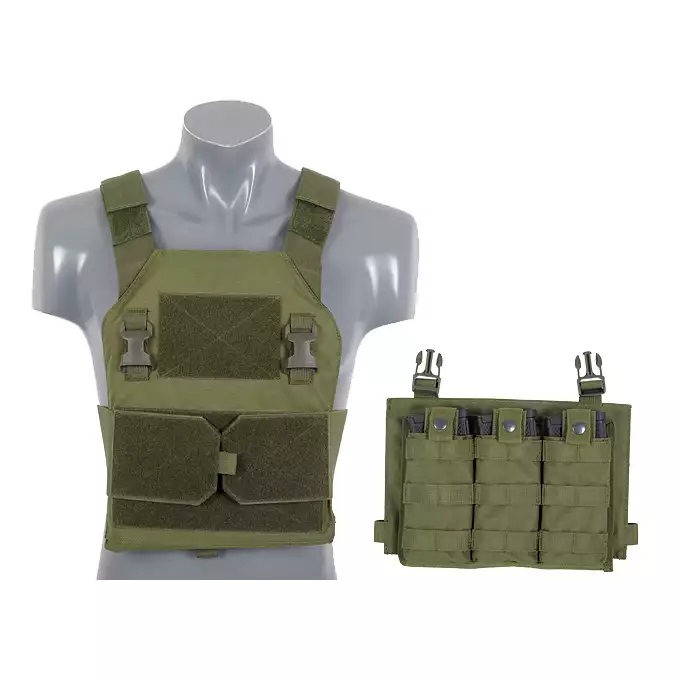 Buckle Up Chest/Drop Leg Panel - Coyote [8FIELDS]