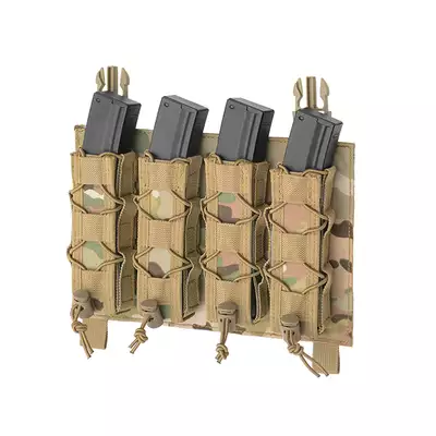 BUCKLE UP Speed Quad MP5/SMG/UTR45 Magazine Pouch - Multicamo [8FIELDS]
