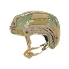 [Set] Next-generation Spec-Ops ballistic helmet replica - Multicamo [FMA] + Steel Protective Half Face Mask V.1 - Coyote/Camo [WOSPORT]