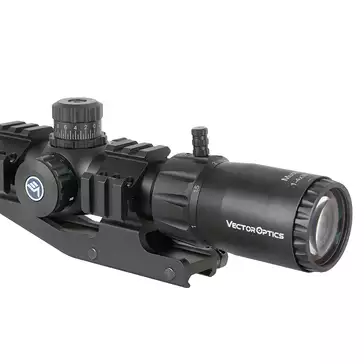 Mustang Gen2 1-4x30 SFP Riflescope - Black [Vector Optics] | Taiwangun