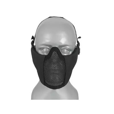 Stalowa maska siatkowa 2.0 - Black [PJ]