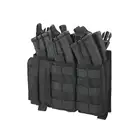 Buckle Up Triple AK Mag/Pistol Pouch Panel - Black
