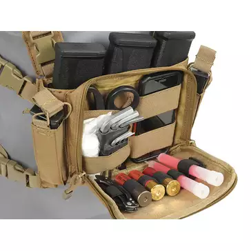 Kompaktowy wielozadaniowy Chest Rig - Multicamo [8FIELDS]