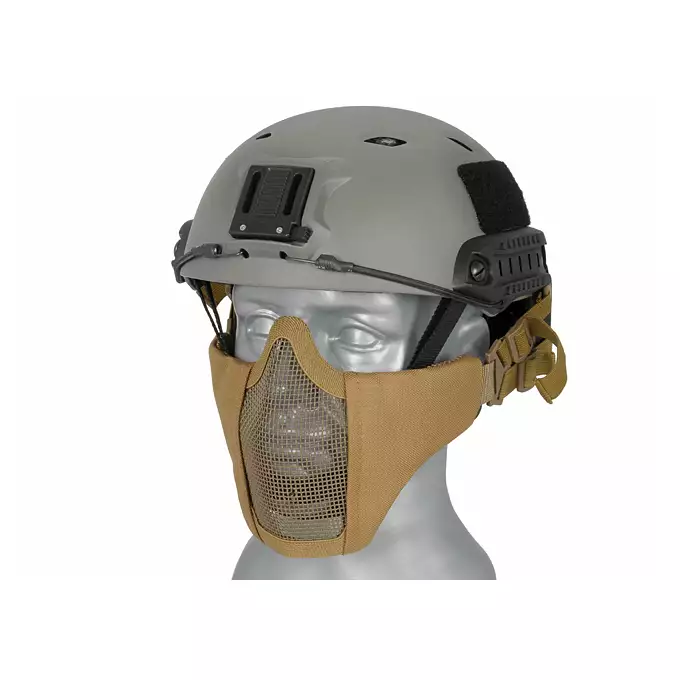 Stalowa maska siatkowa 2.0 do kasku/hełmu FAST - Tan [PJ]
