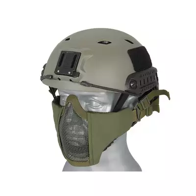 Stalowa maska siatkowa 2.0 do kasku/hełmu FAST - Olive [PJ]