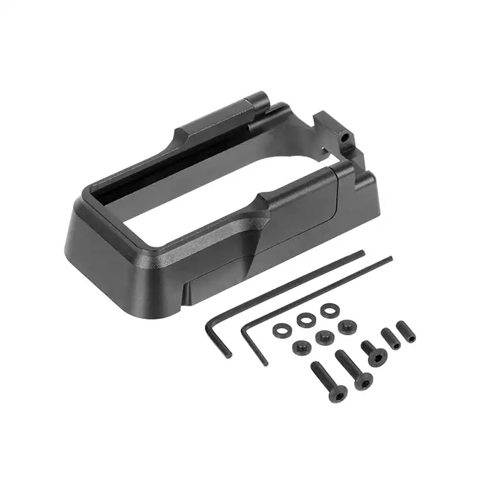 Aluminiowy lejek do gniazda magazynka AEG AR-15/M4 - Black [KUBLAI]