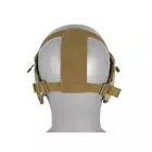 Stalowa maska siatkowa 2.0 z ochroną uszu - Multicamo [PJ]