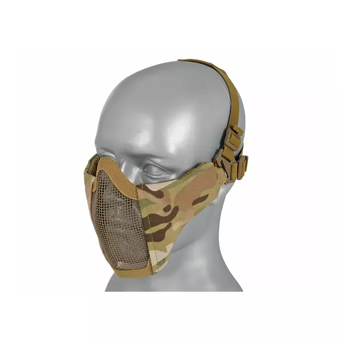 Stalowa maska siatkowa 2.0 - Multicamo [PJ]