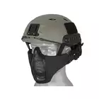 Stalowa maska siatkowa 2.0 do kasku/hełmu FAST - Black [PJ]
