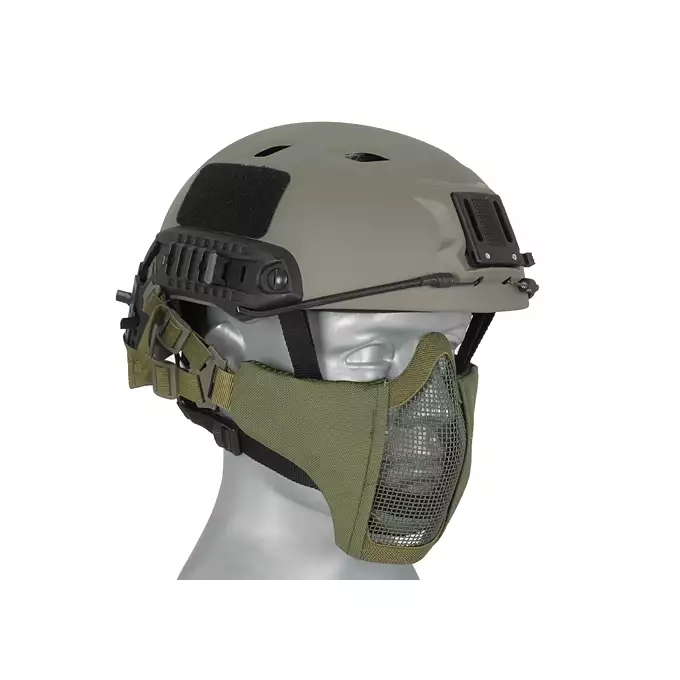 Stalowa maska siatkowa 2.0 do kasku/hełmu FAST - Olive [PJ]