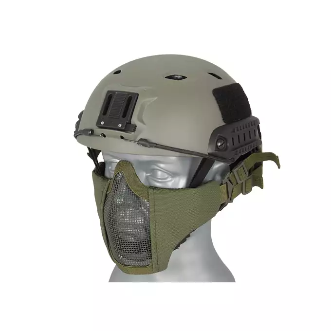 Stalowa maska siatkowa 2.0 do kasku/hełmu FAST - Olive [PJ]