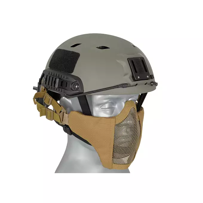 Stalowa maska siatkowa 2.0 do kasku/hełmu FAST - Tan [PJ]