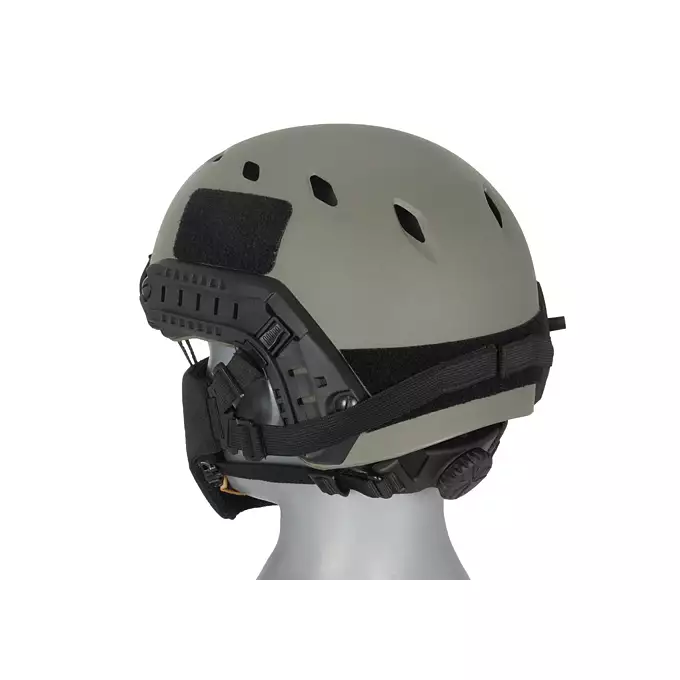 Stalowa maska siatkowa 2.0 do kasku/hełmu FAST - Black [PJ]