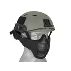 Stalowa maska siatkowa 2.0 do kasku/hełmu FAST - Black [PJ]