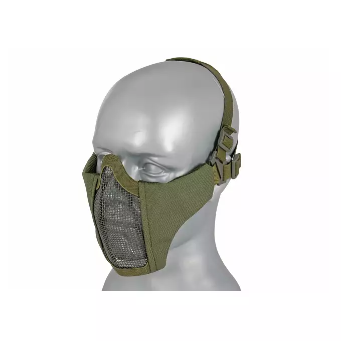 Stalowa maska siatkowa 2.0 - Olive [PJ]