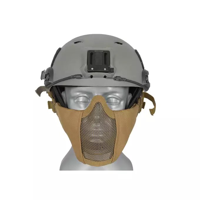 Stalowa maska siatkowa 2.0 do kasku/hełmu FAST - Tan [PJ]