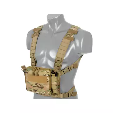 Kompaktowy wielozadaniowy Chest Rig - Multicamo [8FIELDS]