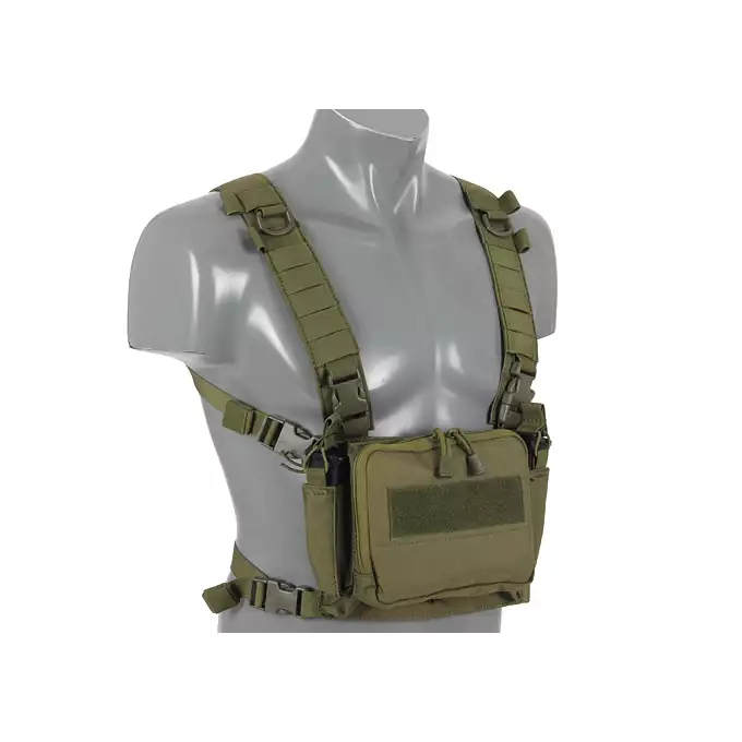 Kompaktowy wielozadaniowy Chest Rig - Olive [8FIELDS]