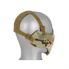 Stalowa maska siatkowa 2.0 z ochroną uszu - Multicamo [PJ]