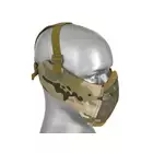 Stalowa maska siatkowa 2.0 z ochroną uszu - Multicamo [PJ]