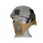 Stalowa maska siatkowa 2.0 do kasku/hełmu FAST - Tan [PJ]