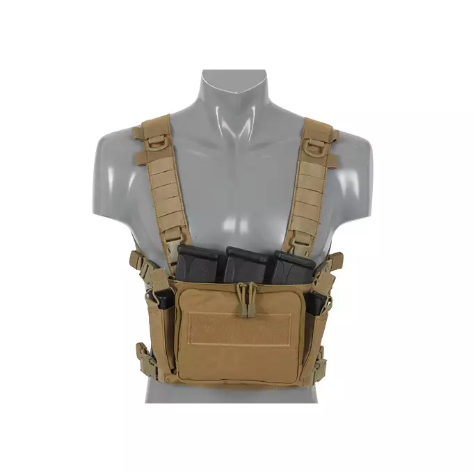Compact Multi-Mission Chest Rig - Black [8FIELDS] - TaiwanGun
