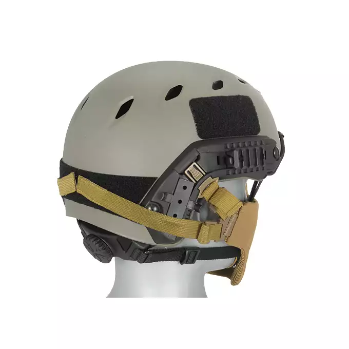 Stalowa maska siatkowa 2.0 do kasku/hełmu FAST - Tan [PJ]