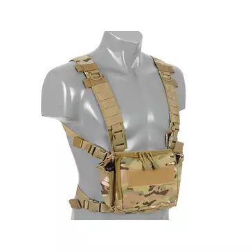 Kompaktowy wielozadaniowy Chest Rig - Multicamo [8FIELDS]