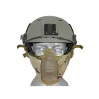 Stalowa maska siatkowa 2.0 do kasku/hełmu FAST - Multicamo [PJ]