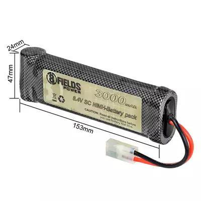 Akumulator NiMH 3000 mAh 8,4V - typ large [8FIELDS]