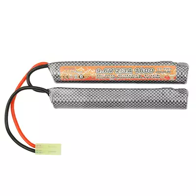 Battery NiMH 1600mAh 9,6V - mini SF type [VB]