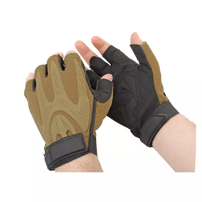 Military Combat Gloves mod. I (Size L) - Tan [8FIELDS]