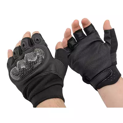 Military Combat Gloves mod. III (Size XL) - Black [8FIELDS]