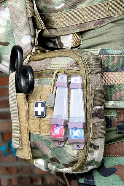 Velcro distress marker - blue [EM]