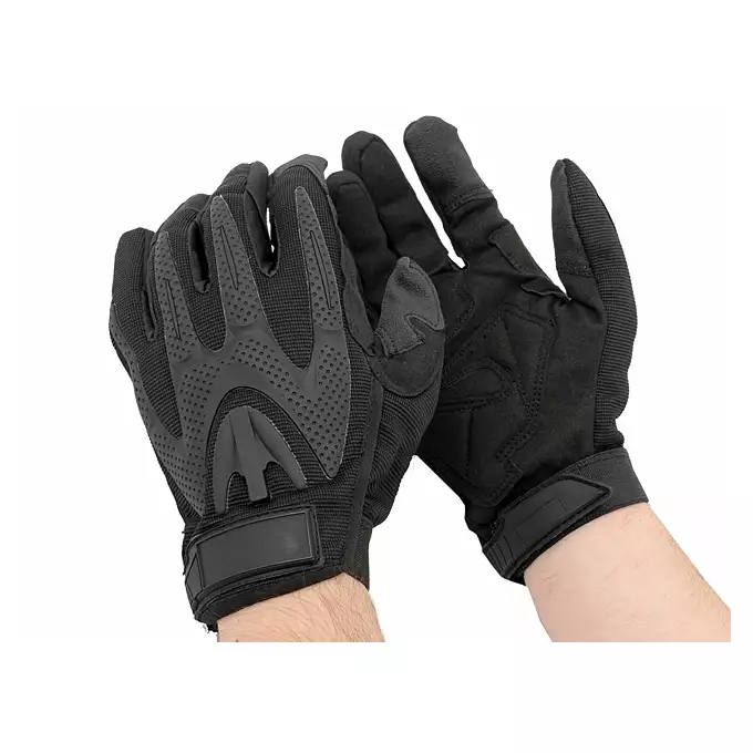 Military Combat Gloves mod. II (Size L) - Black [8FIELDS]