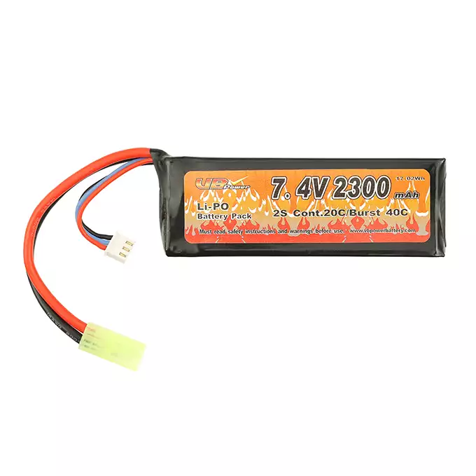 Battery Li-Po 2300mAh 7,4V 20/40C [VB]