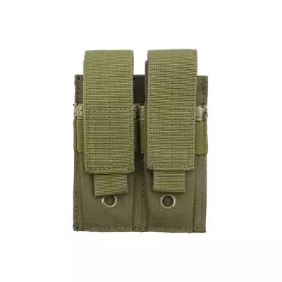 Double pouch for pistol magazines - olive[8FIELDS]