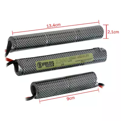 Akumulator NiMH 2300 mAh 9,6V - typ mini SF2 [8FIELDS]