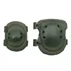 Knee Elbow Pads Set Alta type System - Olive [8FIELDS]