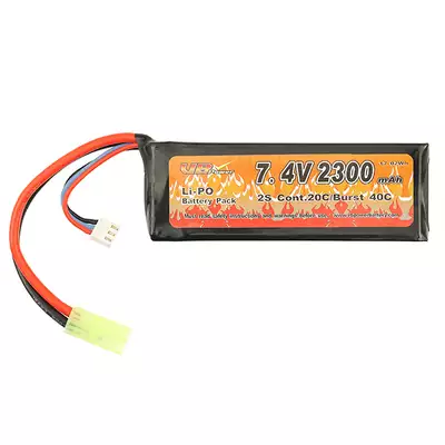 Battery Li-Po 2300mAh 7,4V 20/40C [VB]