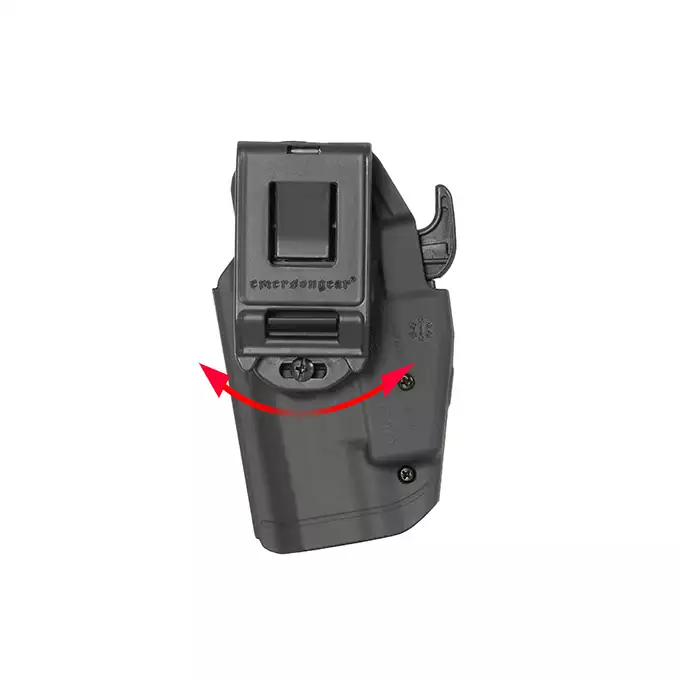[Zestaw] Kabura taktyczna PRO-FIT - Black [EM] + Adapter QD do kabury PRO-FIT [BD] + Panel biodrowy do kabury PRO-FIT [BD]