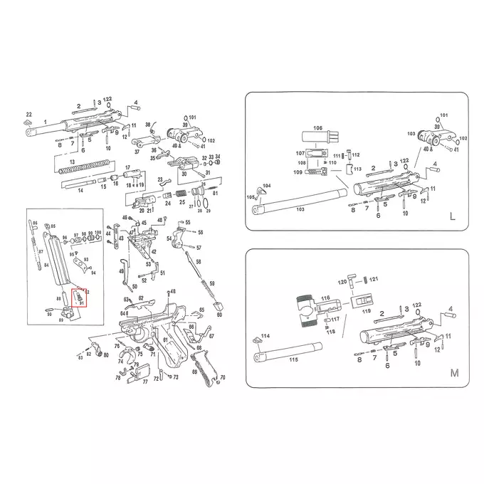 WE-P001 dolny zawór [WE]