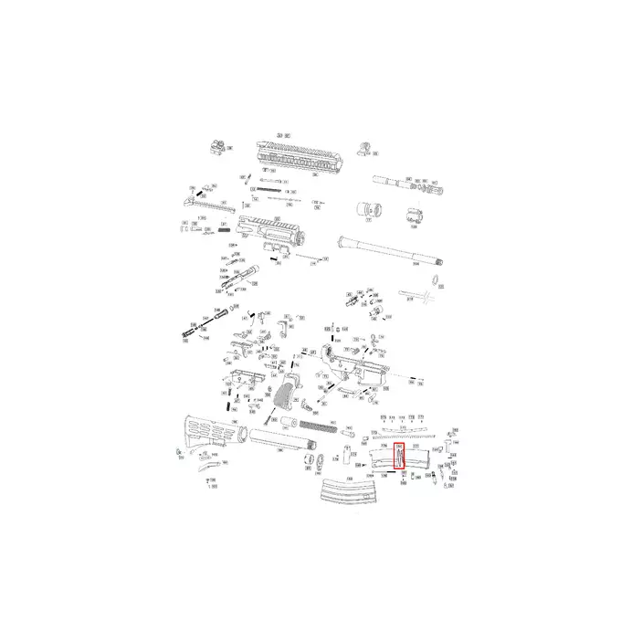 WE-4168 GBBR uszczelka magazynka [WE]