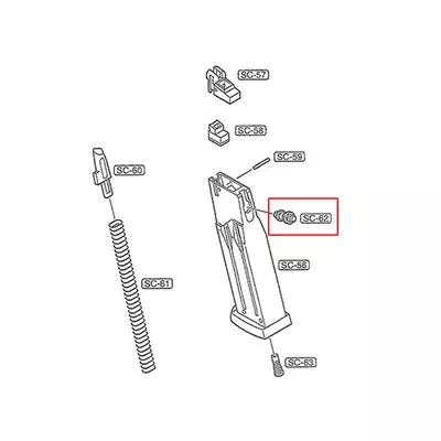 Top Gas Valve for ST23 [STTI]
