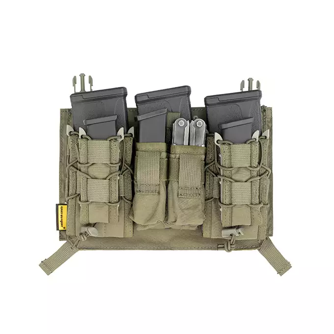 Modularna ładownica M4/9MM na klipsy - Ranger Green [EM]