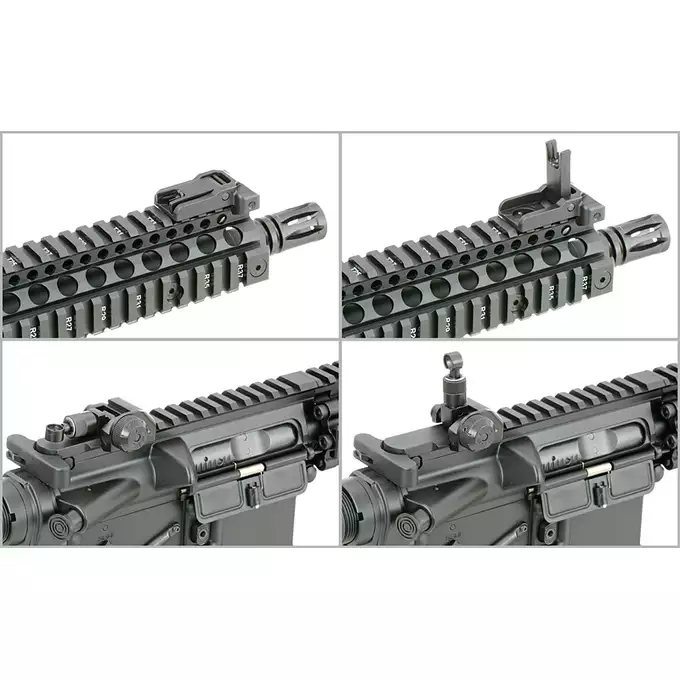 Daniel Defense MK18 Gas Blow-Back Rifle - Black [EMG]